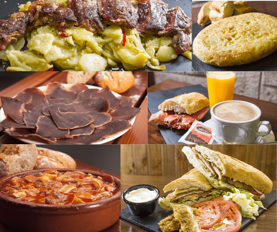 Gastronomía hostal central león